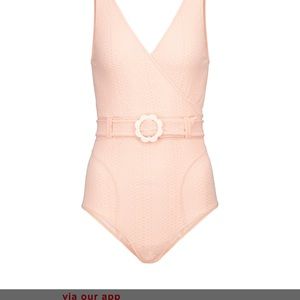 Lisa Marie Fernandez's pink Yasmin swimsuit size 8